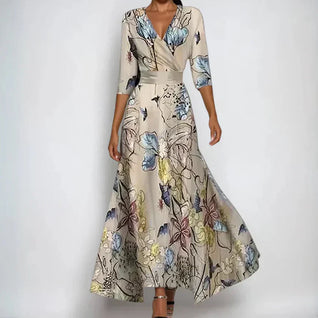 Emmy - Vestido Floral de Lujo