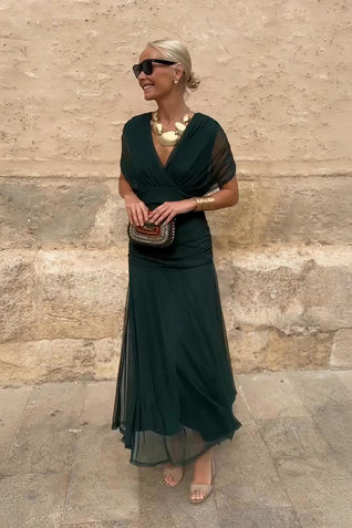 Vestido Luisa Escote en V
