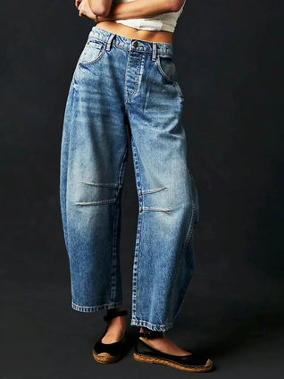 JEANS BALLOON ANIMAL PRINT