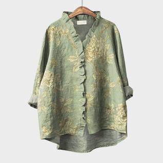Rosalinde | Blusa de lino elegante para verano