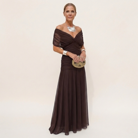 Alondra™ | Vestido Largo Floral con Escote en V