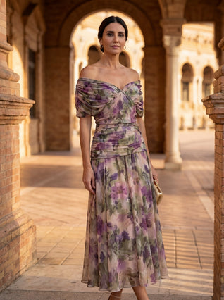 Vestido Luisa Escote en V