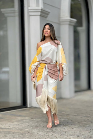 Carolina | Conjunto dos piezas con flecos