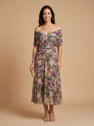 Vestido Luisa Escote en V