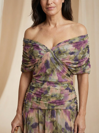 Vestido Luisa Escote en V